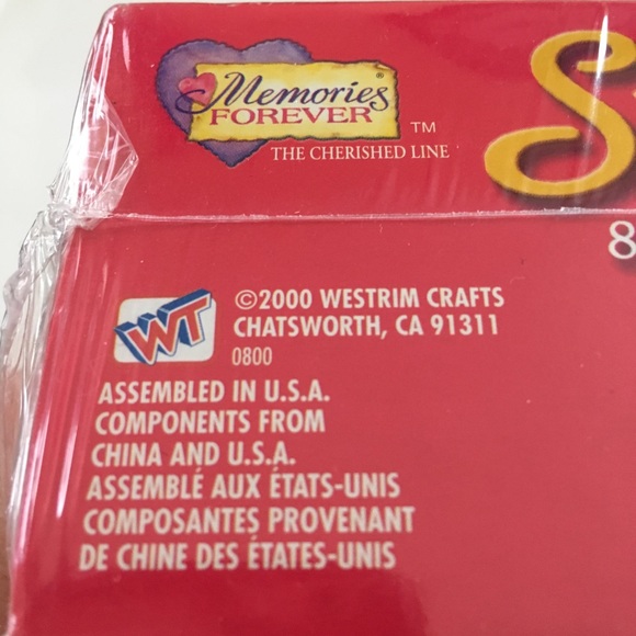 Memories Forever Strap Hinge Memory Scrapbook Keepsake Photo Album Craft Kit - Picture 6 of 7